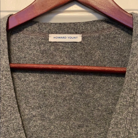 Howard Yount 100% wool cardigan - Picture 4 of 6